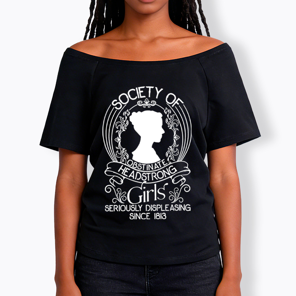 Society Of Obstinate Headstrong Girls Off Shoulder T-shirt