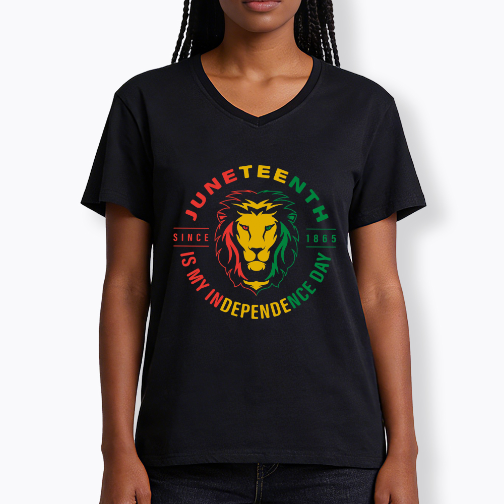 Juneteenth History V-Neck Classic T-Shirt