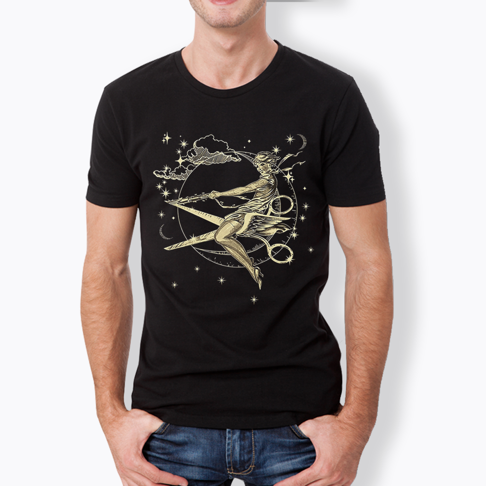 Scissors Witch Lesbian Classic T-Shirt