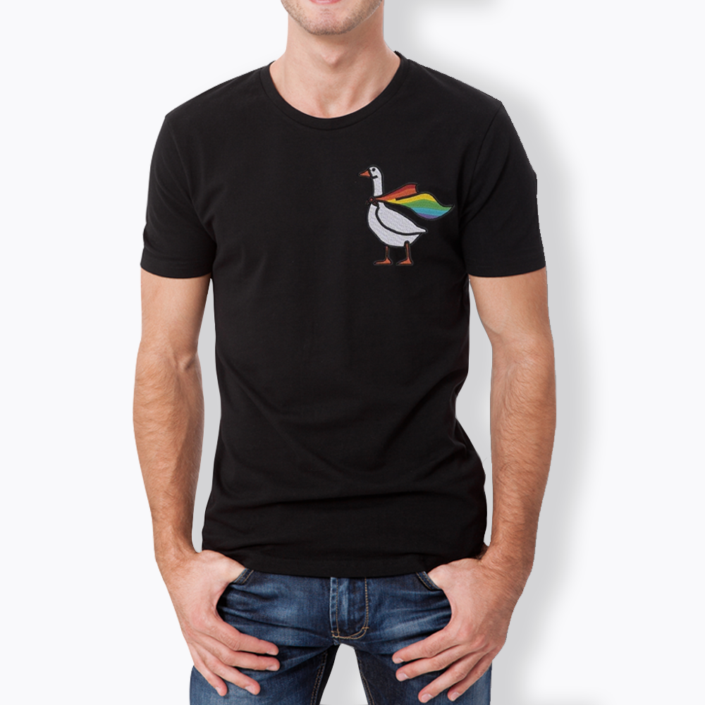 Rainbow Goose LGBTQ Classic T-Shirt