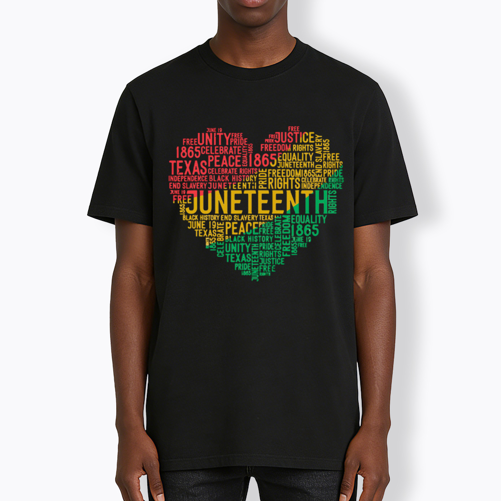 Juneteenth Heart Black History Classic T-Shirt