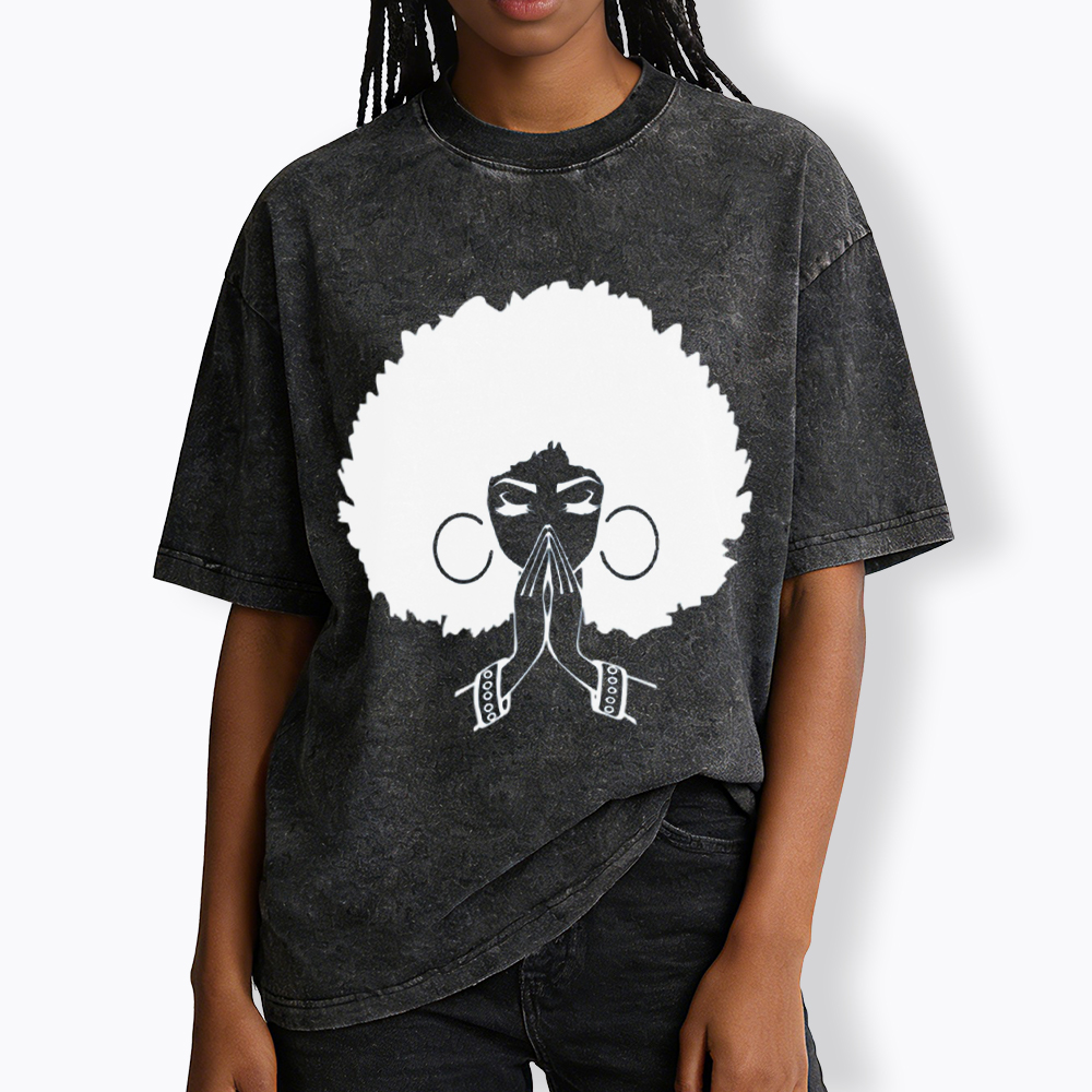Black Girl Magic Washed T-Shirt