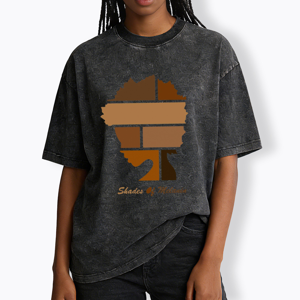 Shades Of Melanin Washed T-Shirt