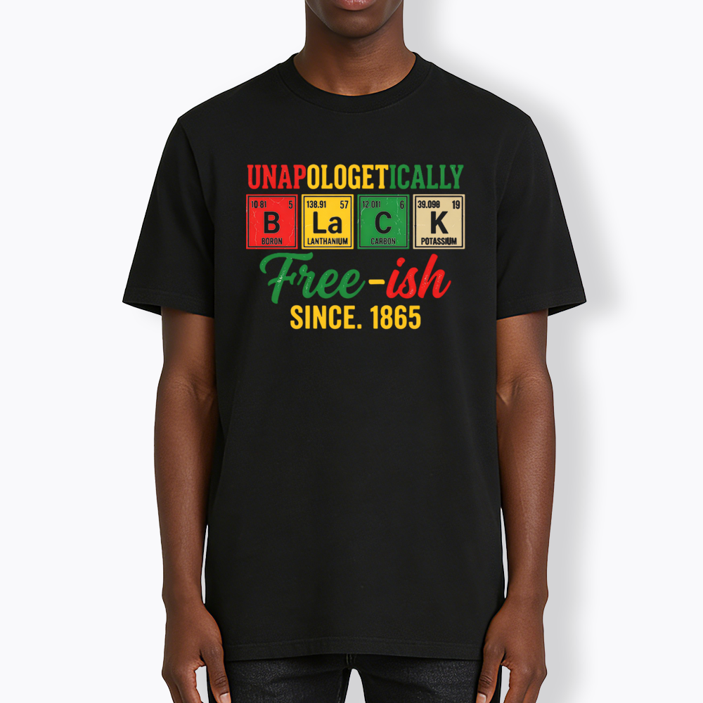 Unapologetically Black Periodic Table Classic T-Shirt
