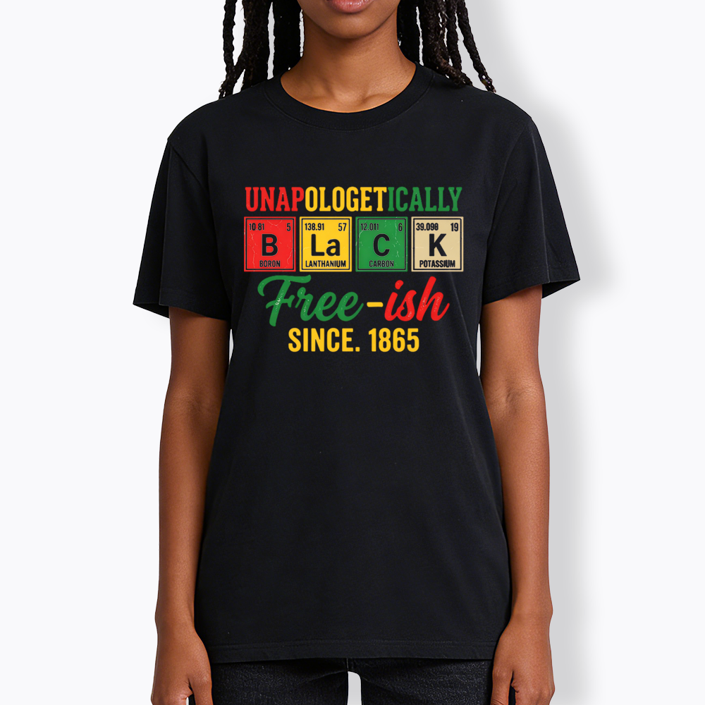 Unapologetically Black Periodic Table Classic T-Shirt