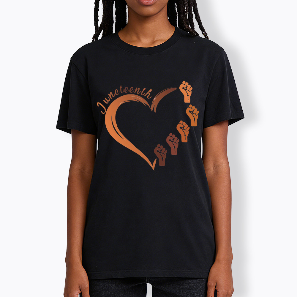 Juneteenth Heart Black Pride Classic T-Shirt