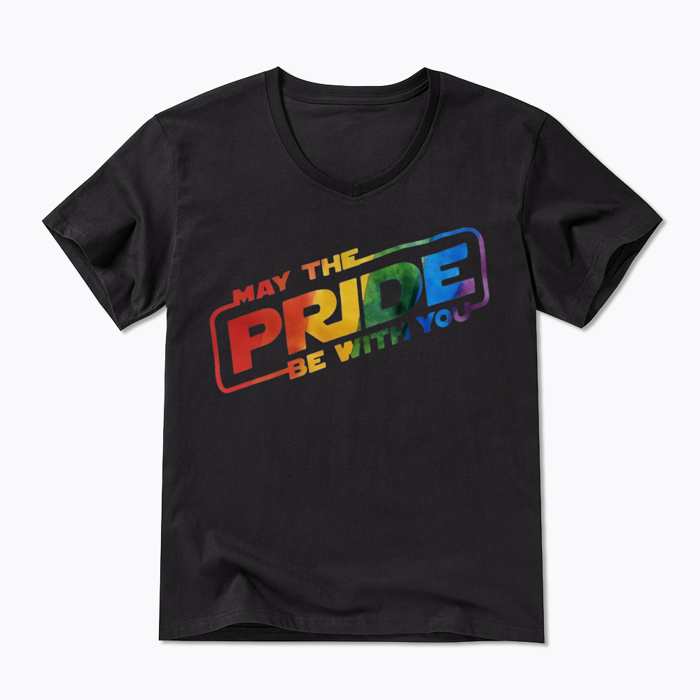 Rainbow Pride V-Neck Classic T-Shirt