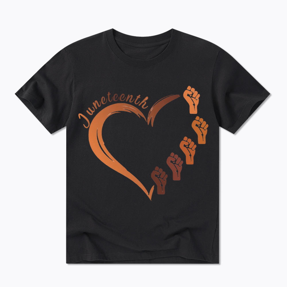 Juneteenth Heart Black Pride Classic T-Shirt