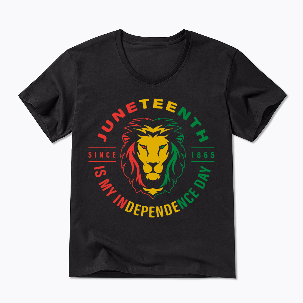 Juneteenth History V-Neck Classic T-Shirt