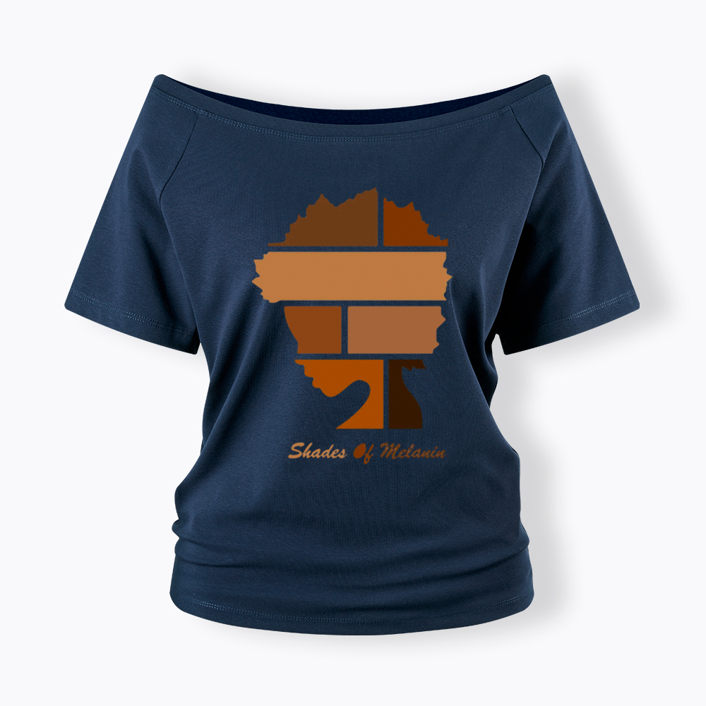 Shades Of Melanin Off Shoulder T-shirt