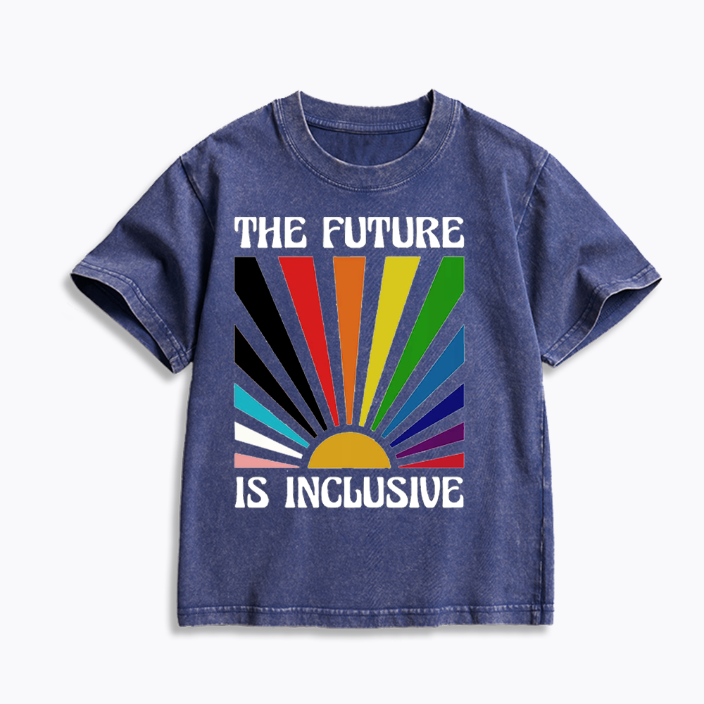 The Future is Inclusive Kids Washed T-Shirt