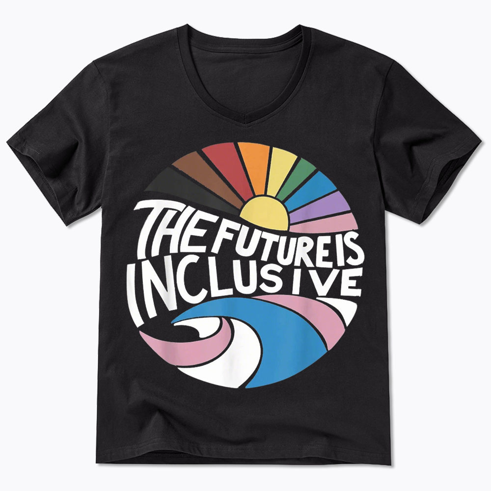 The Future Is Queer V-Neck Classic T-Shirt