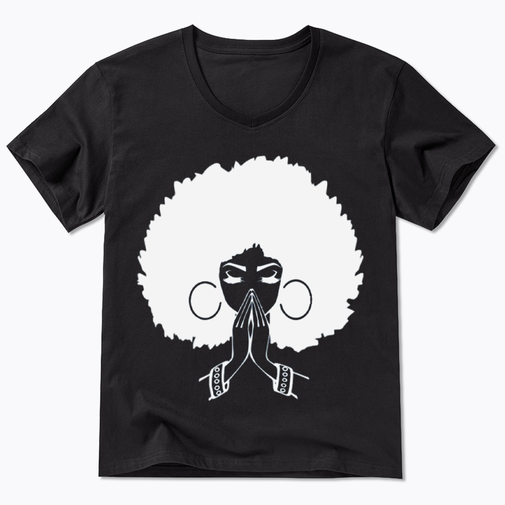 Black Girl Magic V-Neck Classic T-Shirt