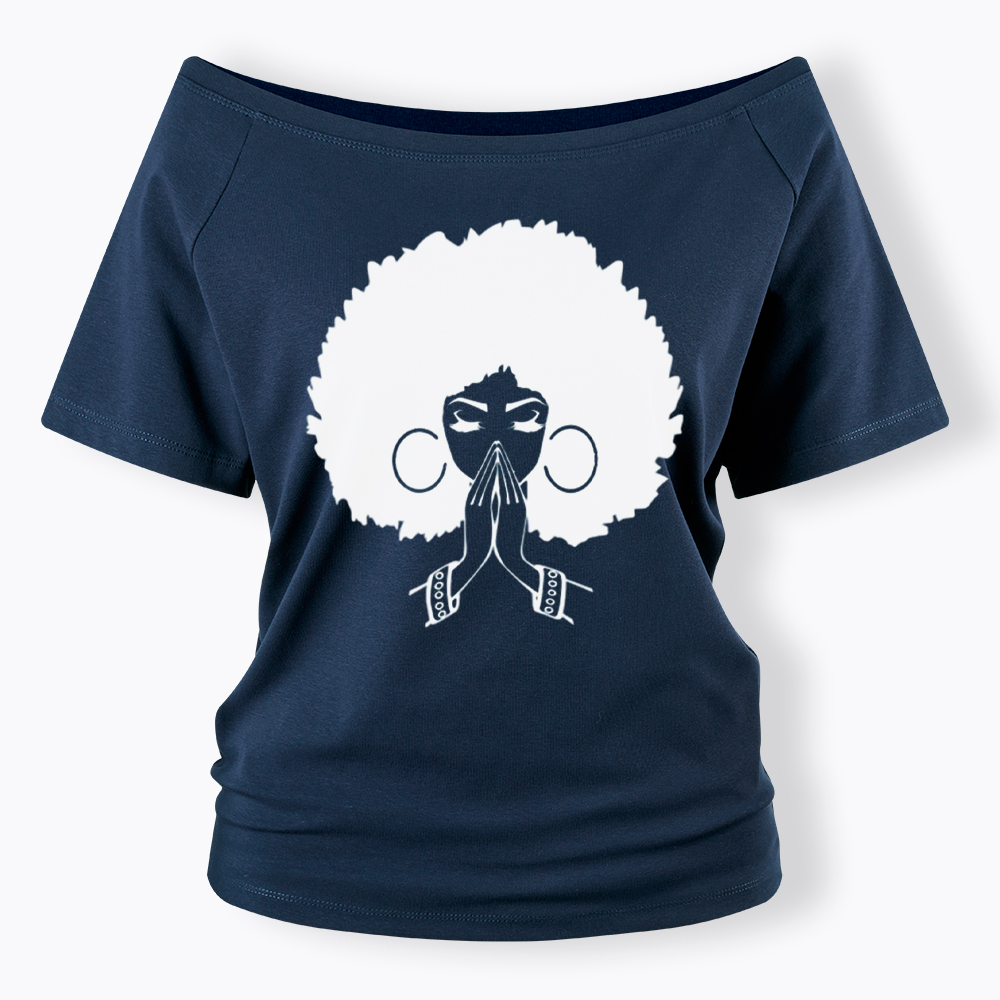 Black Girl Magic Off Shoulder T-shirt