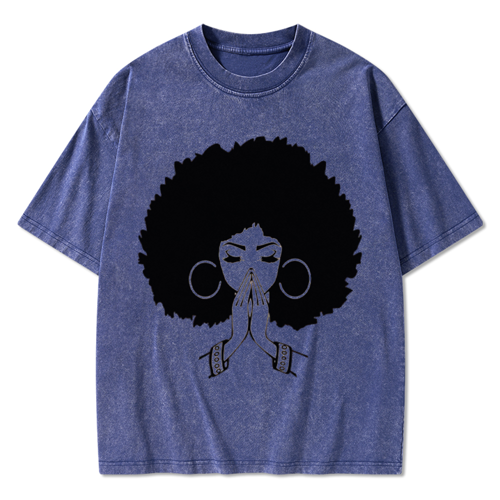 Black Girl Magic Washed T-Shirt