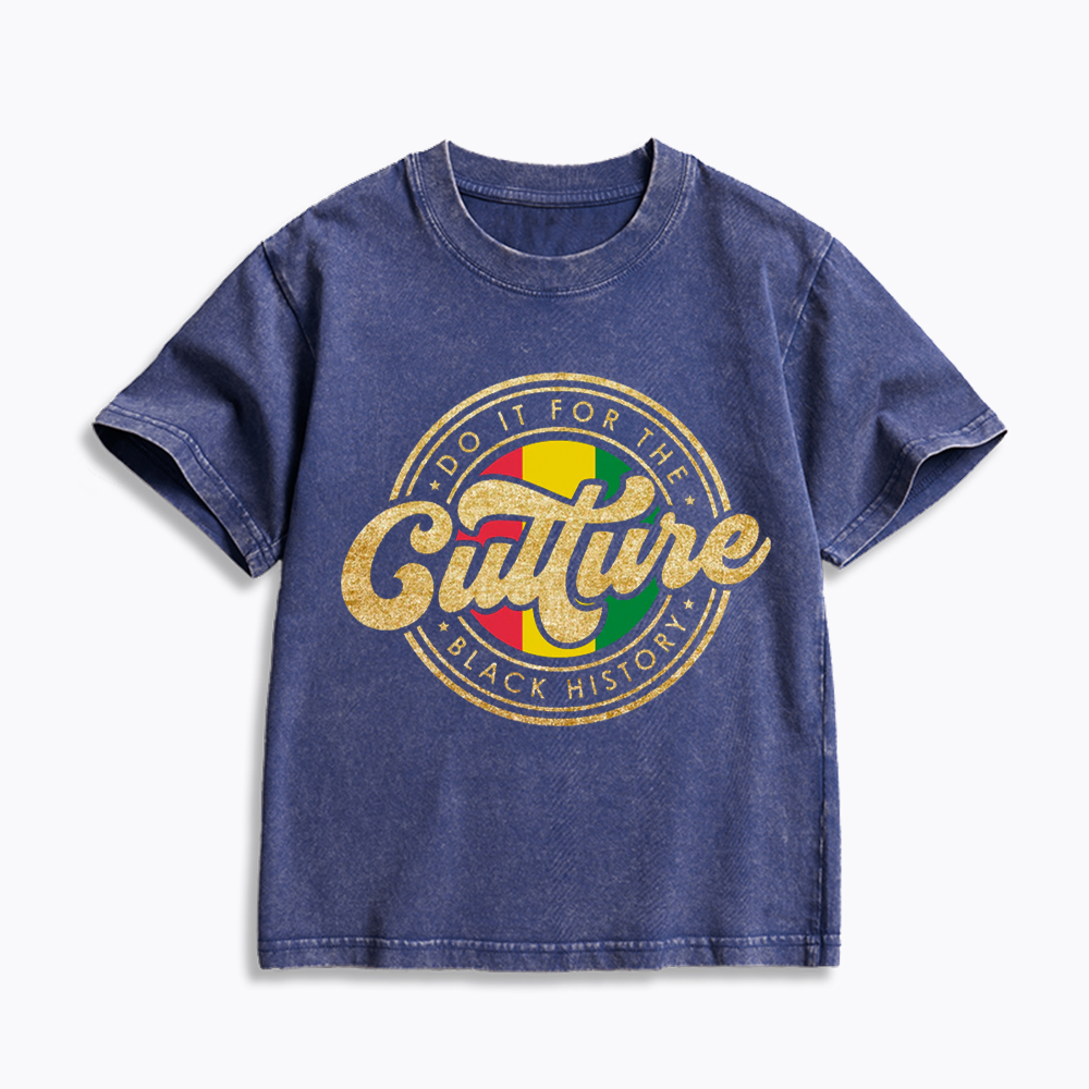 Do It For The Culture Do It For The Culture Kids Washed T-Shirt