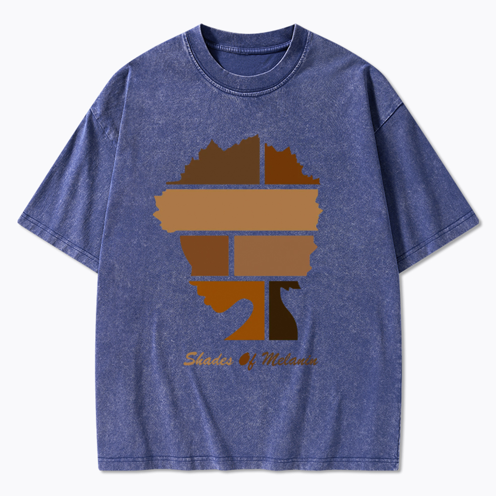 Shades Of Melanin Washed T-Shirt