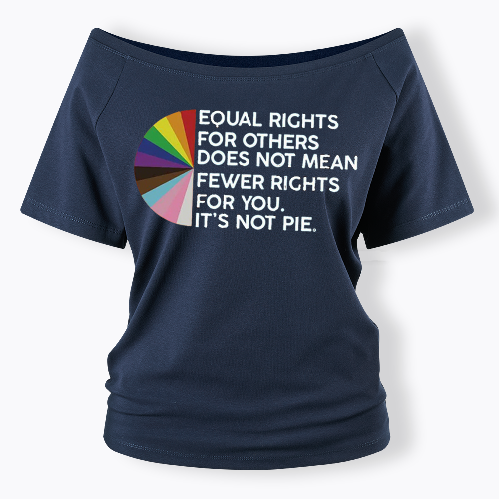 Equal Rights for Others Off Shoulder T-shirt