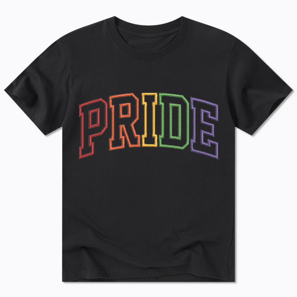 Embroidered Pride Classic T-Shirt