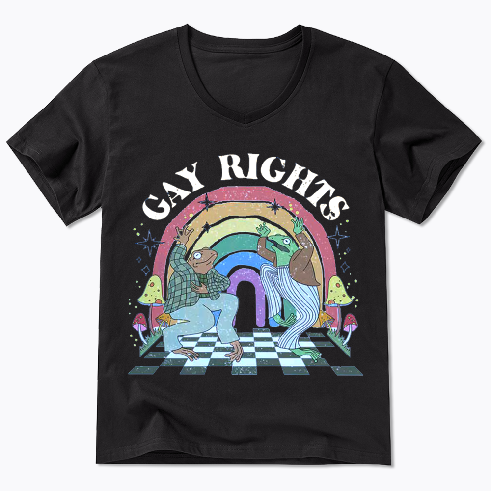 Pride Flag V-Neck Classic T-Shirt