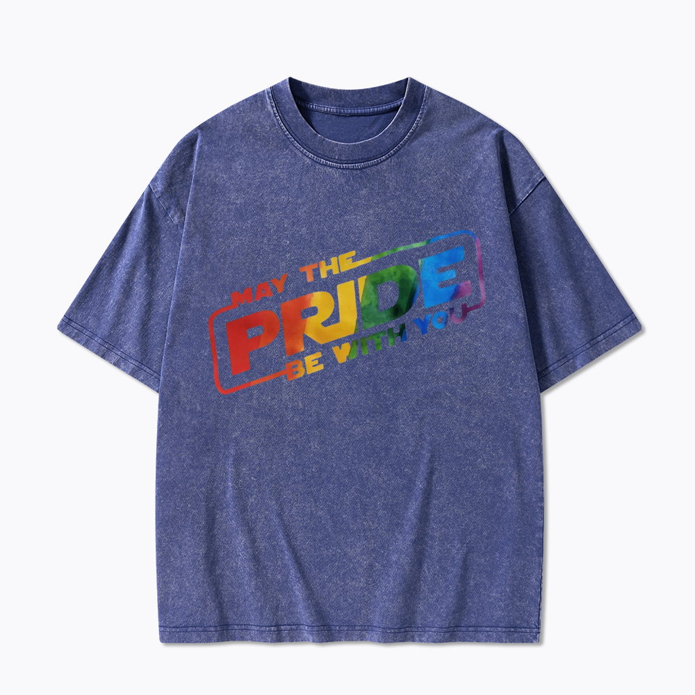 Rainbow Pride Washed T-Shirt