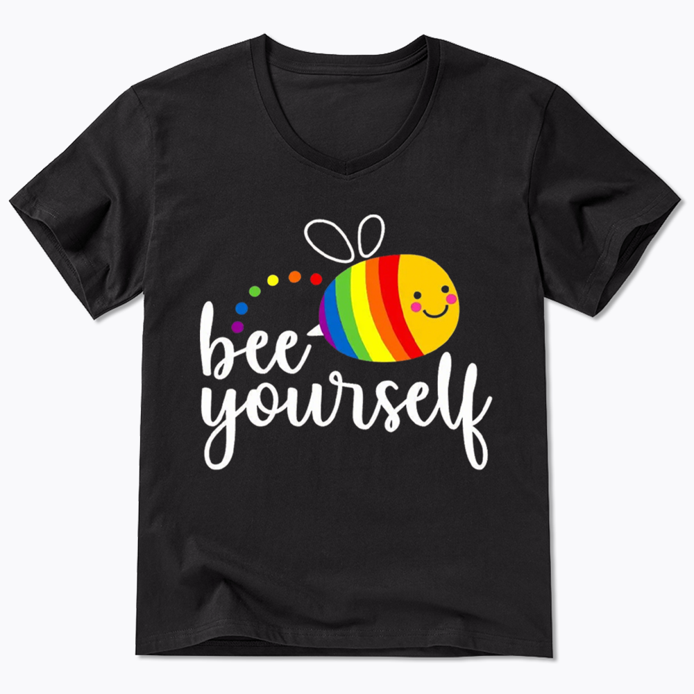 Bee Yourself V-Neck Classic T-Shirt