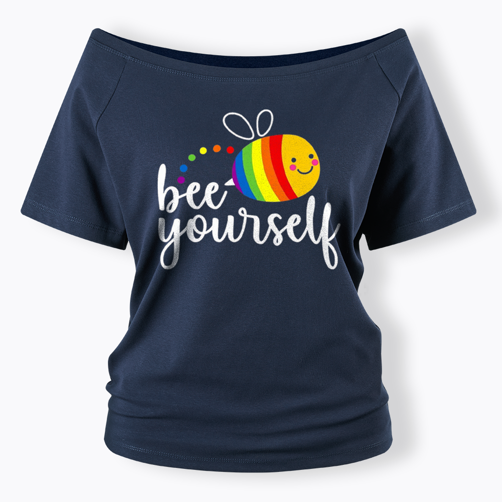 Bee Yourself Off Shoulder T-shirt