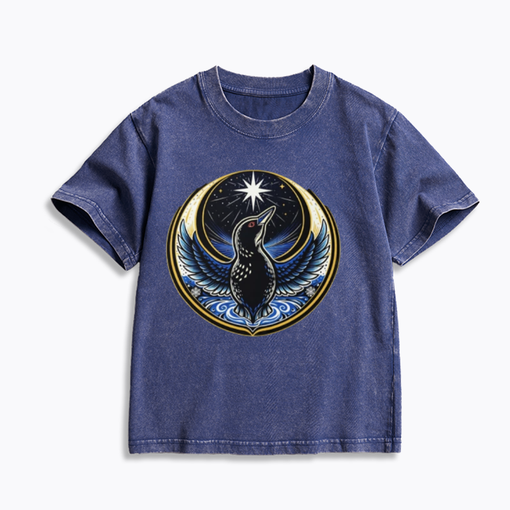 Rebel Loon Kids Washed T-Shirts