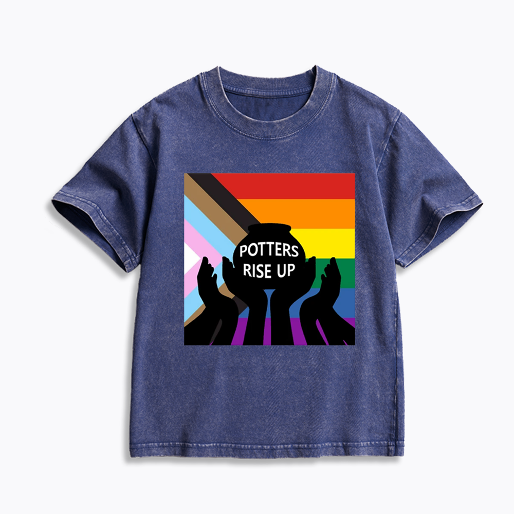 Inclusive Pride Kids Washed T-Shirts