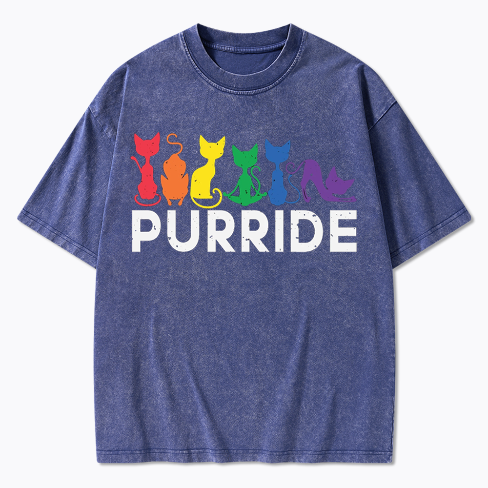 Purride Cat Washed T-Shirt
