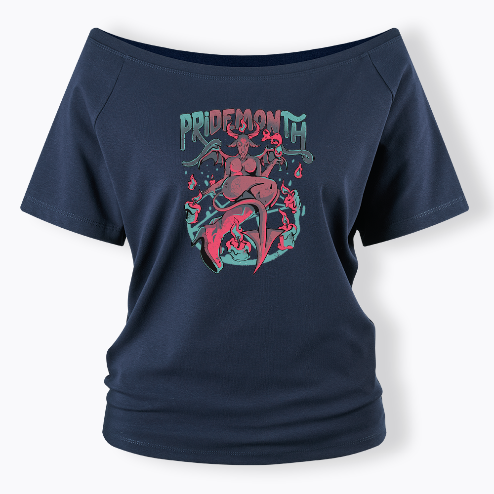 Pridemonth Off Shoulder T-shirt