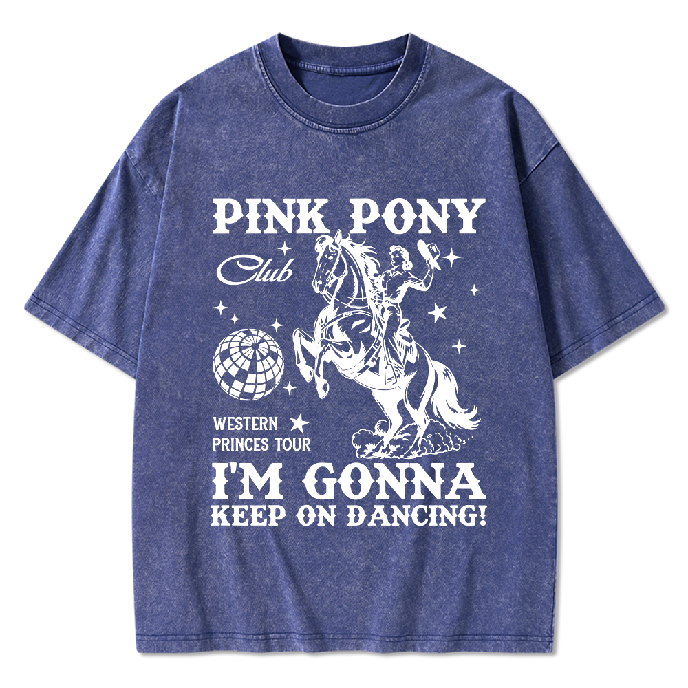 Pink Pony Club Washed T-Shirt
