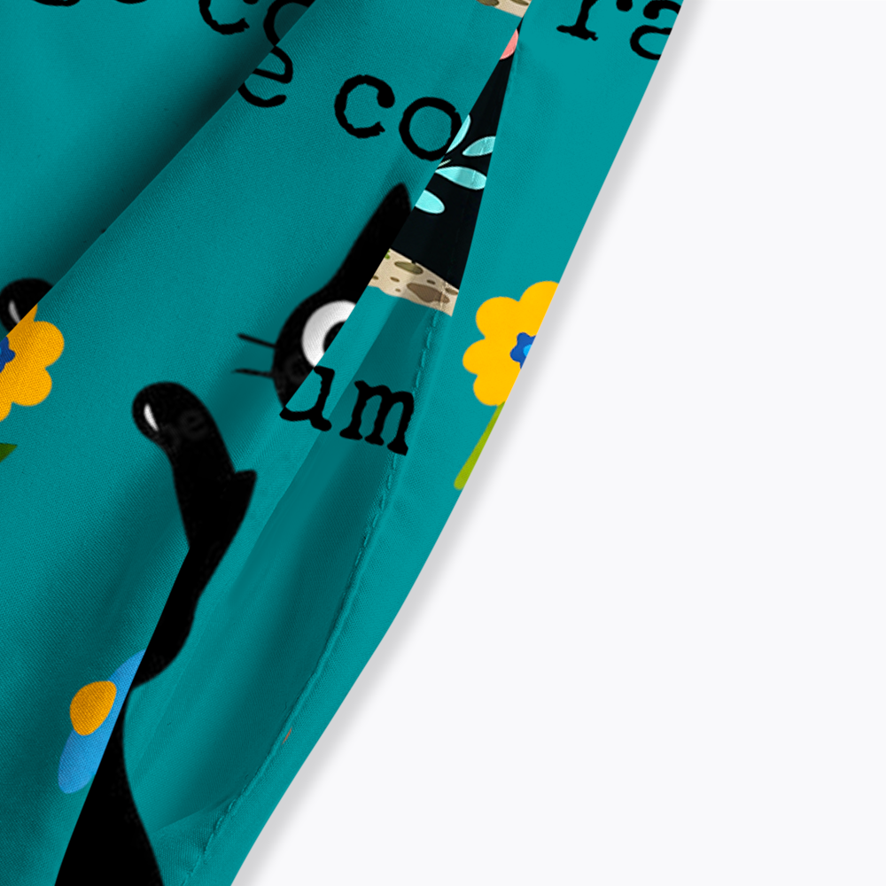 Rage Consumes Me Cat Maxi Dress