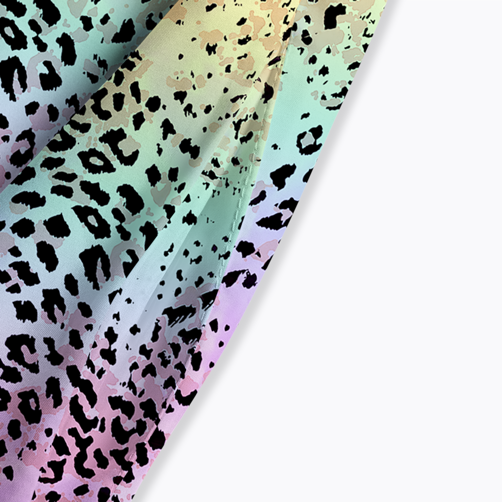 Pastel Rainbow Leopard Pride LGBTQ+ Maxi Dress