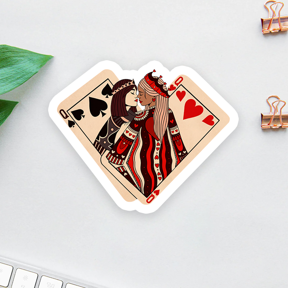Sapphic Lesbian Sticker