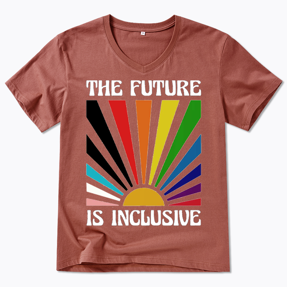 The Future is Inclusive V-Neck Classic T-Shirt