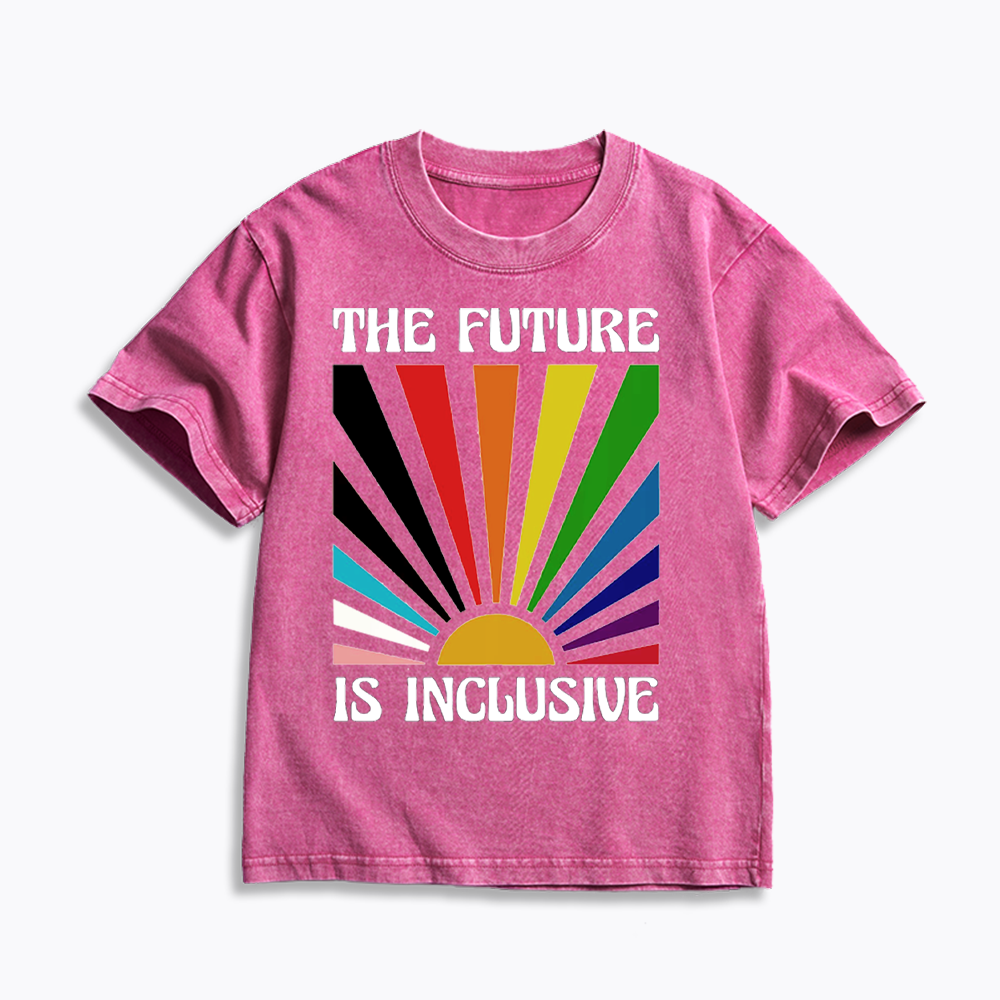 The Future is Inclusive Kids Washed T-Shirt