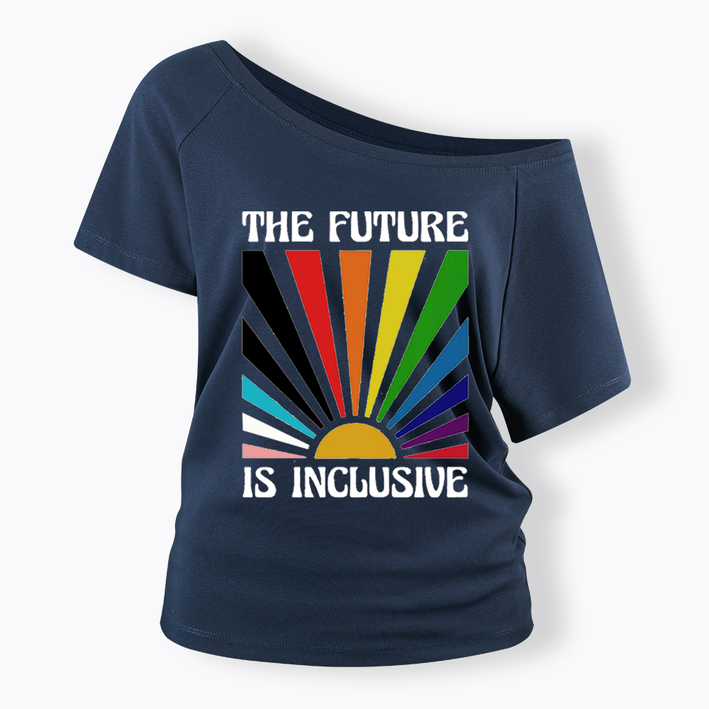 The Future is Inclusive Off Shoulder T-shirt