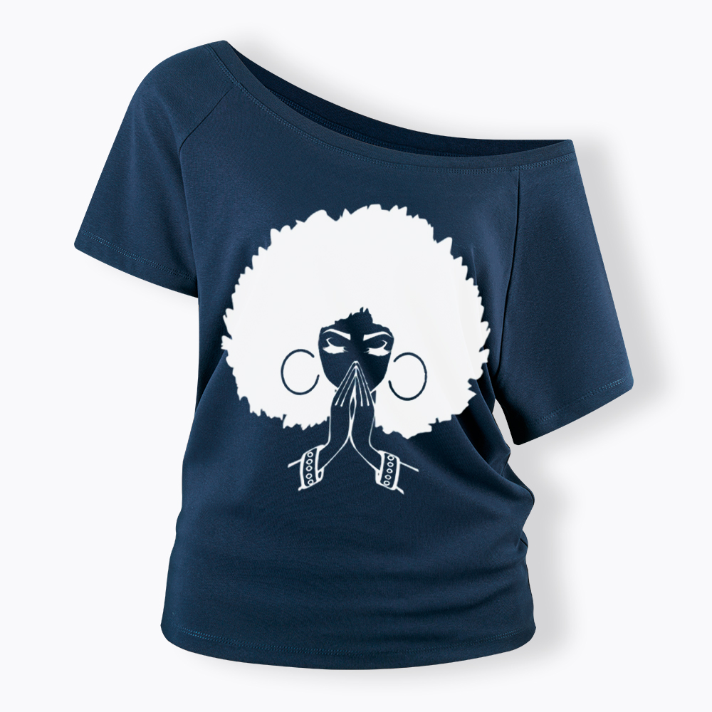 Black Girl Magic Off Shoulder T-shirt