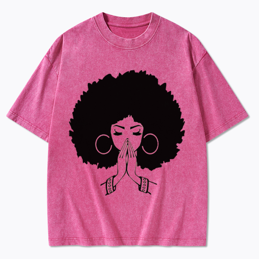 Black Girl Magic Washed T-Shirt