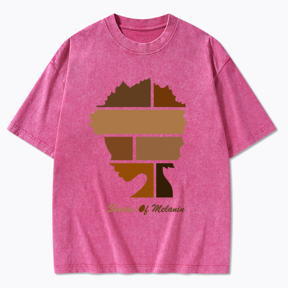 Shades Of Melanin Washed T-Shirt