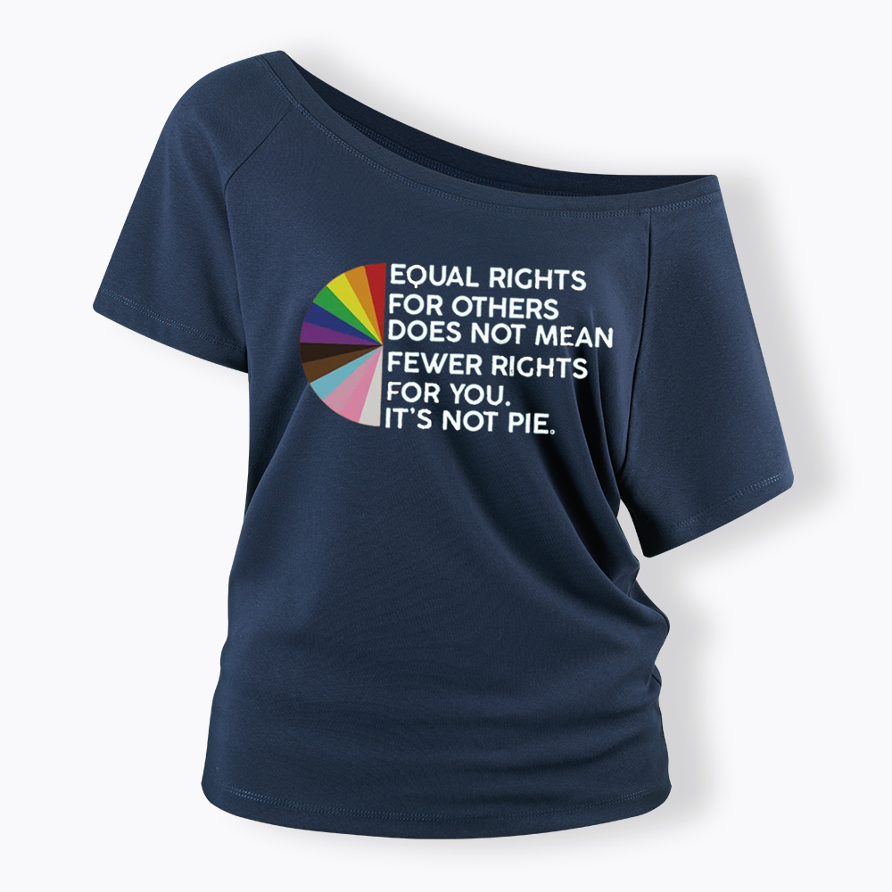 Equal Rights for Others Off Shoulder T-shirt