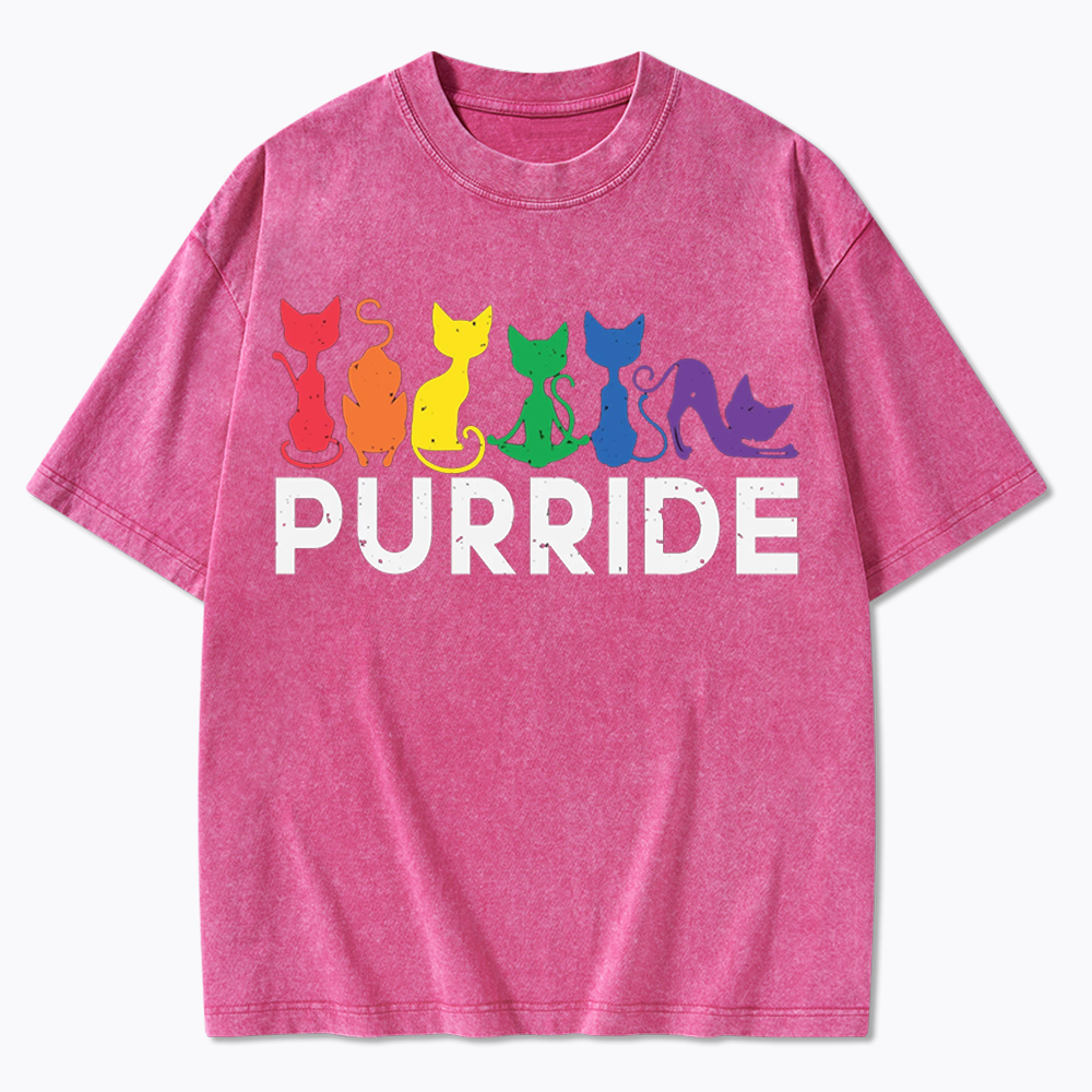 Purride Cat Washed T-Shirt