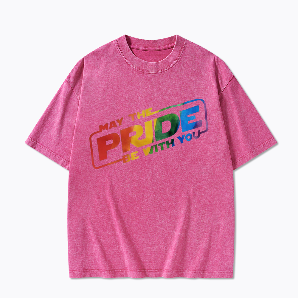 Rainbow Pride Washed T-Shirt