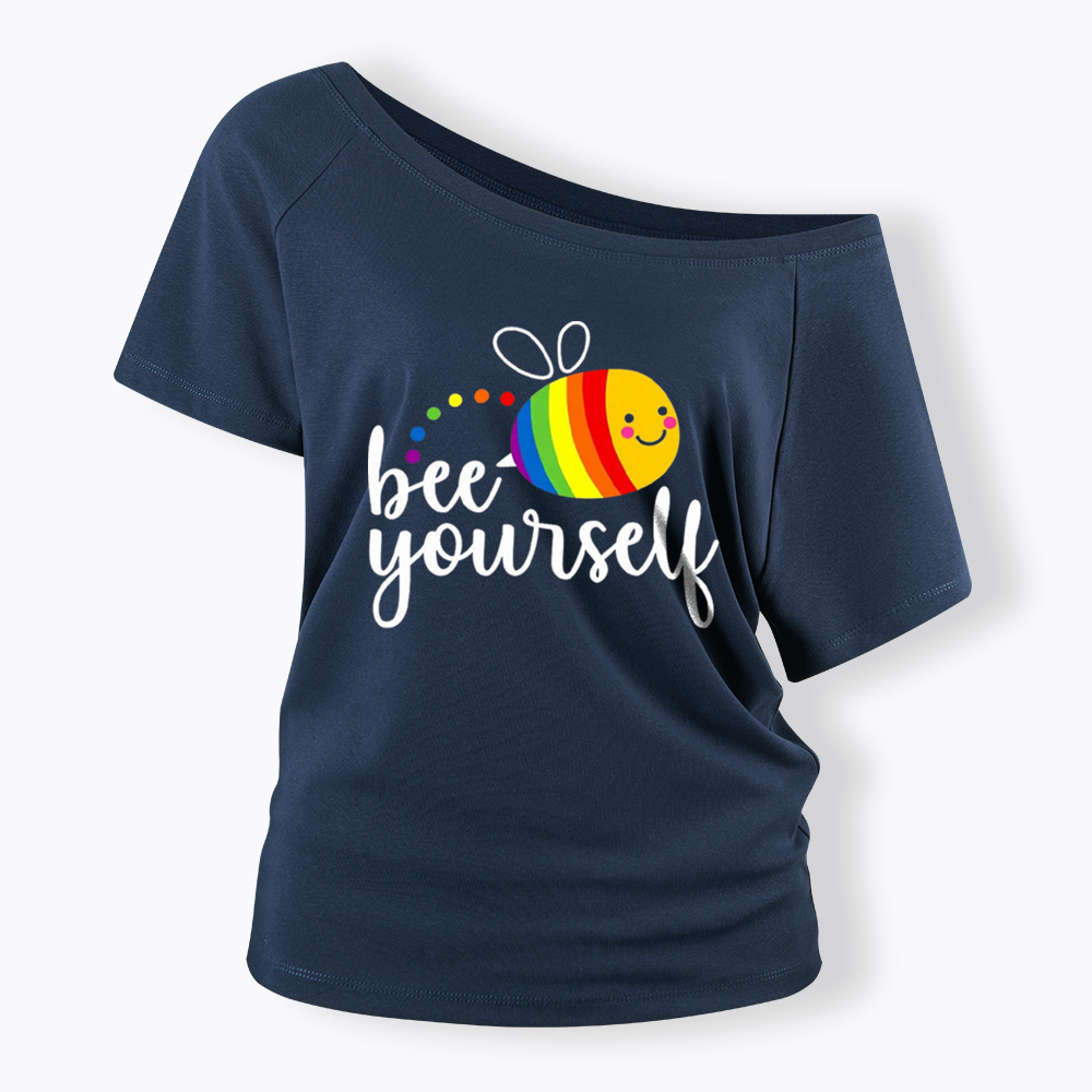 Bee Yourself Off Shoulder T-shirt