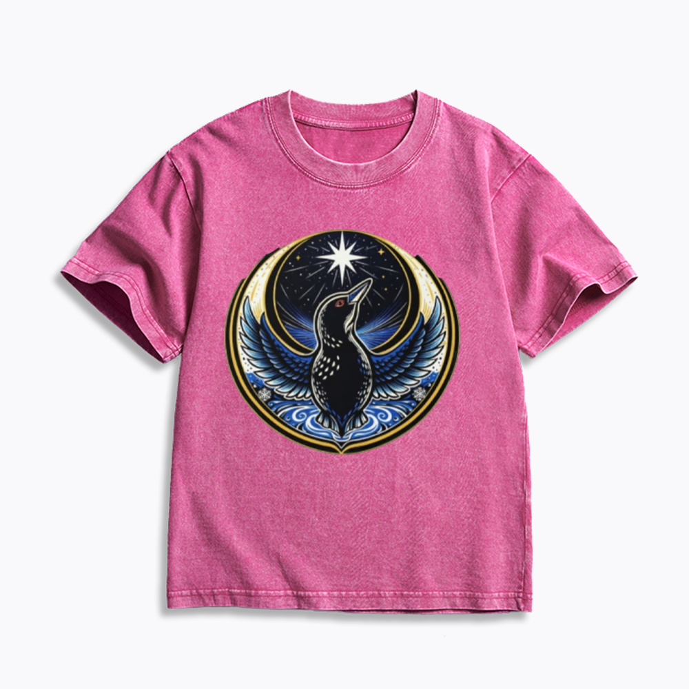 Rebel Loon Kids Washed T-Shirts