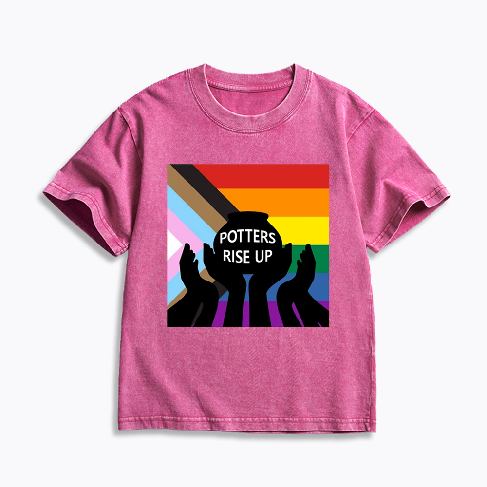 Inclusive Pride Kids Washed T-Shirts
