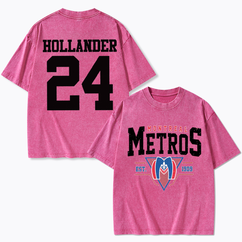 Montreal Metros Hockey Washed T-Shirt