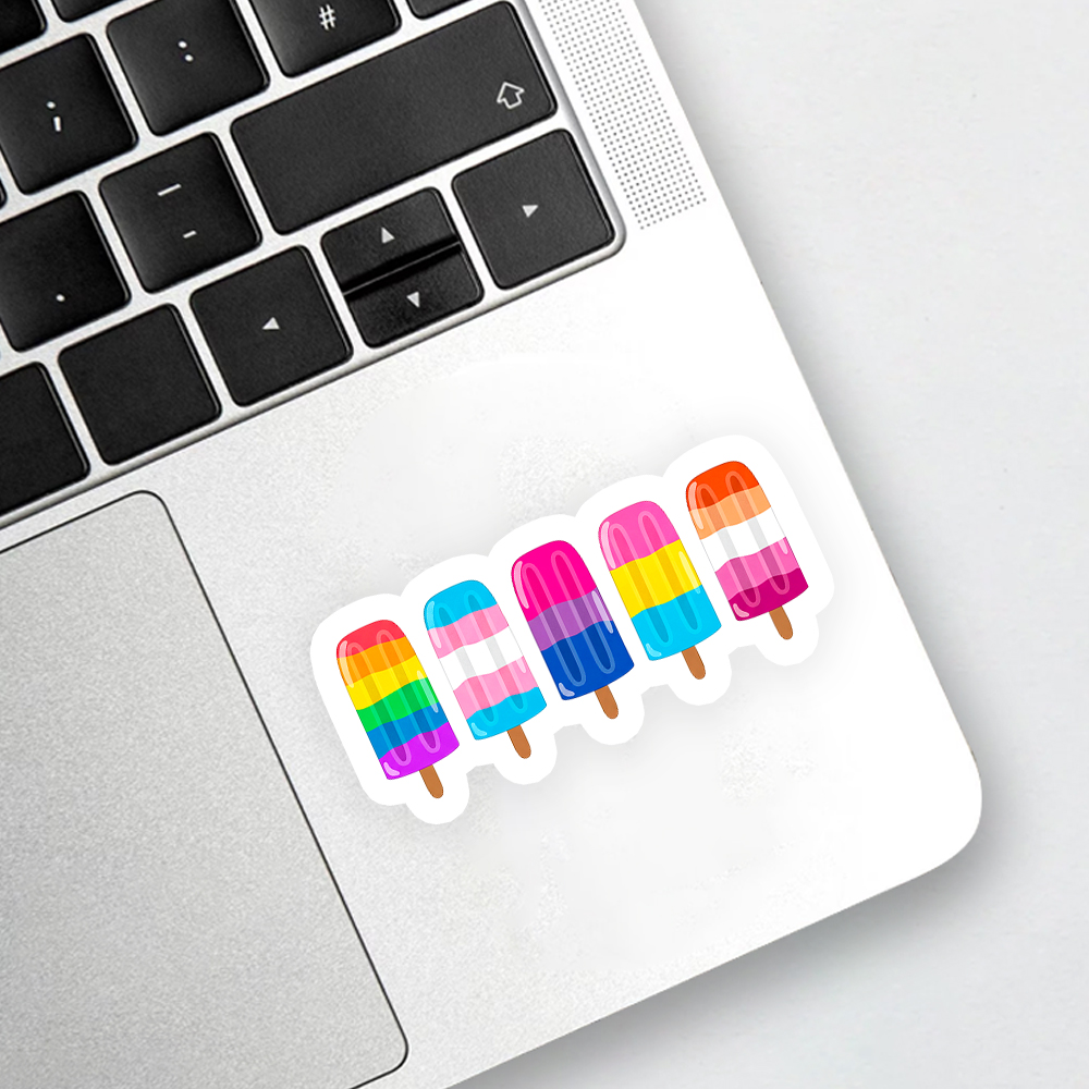 Pride Ice Pops Sticker