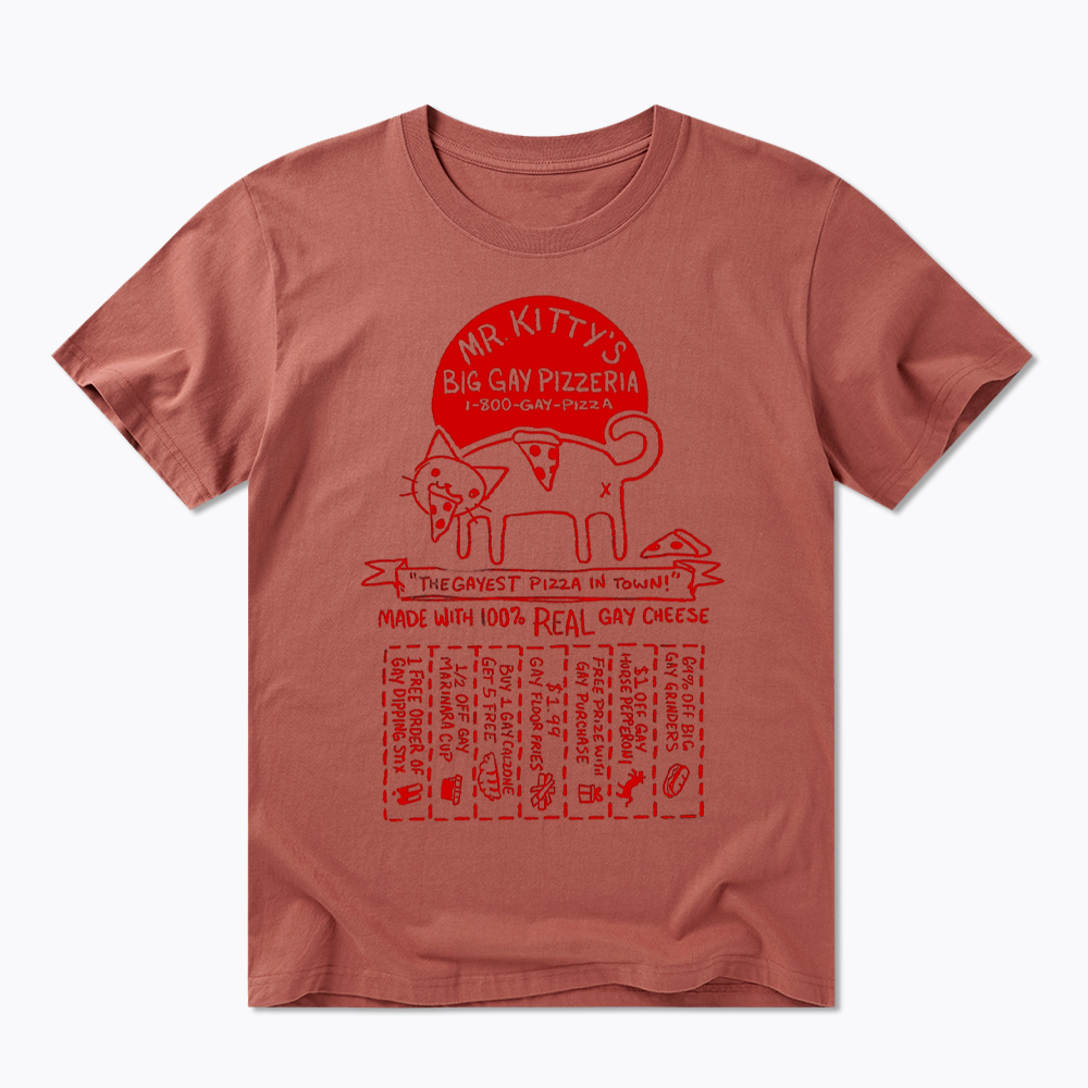 MR. KITTY’S BIG PIZZERIA Classic T-Shirt